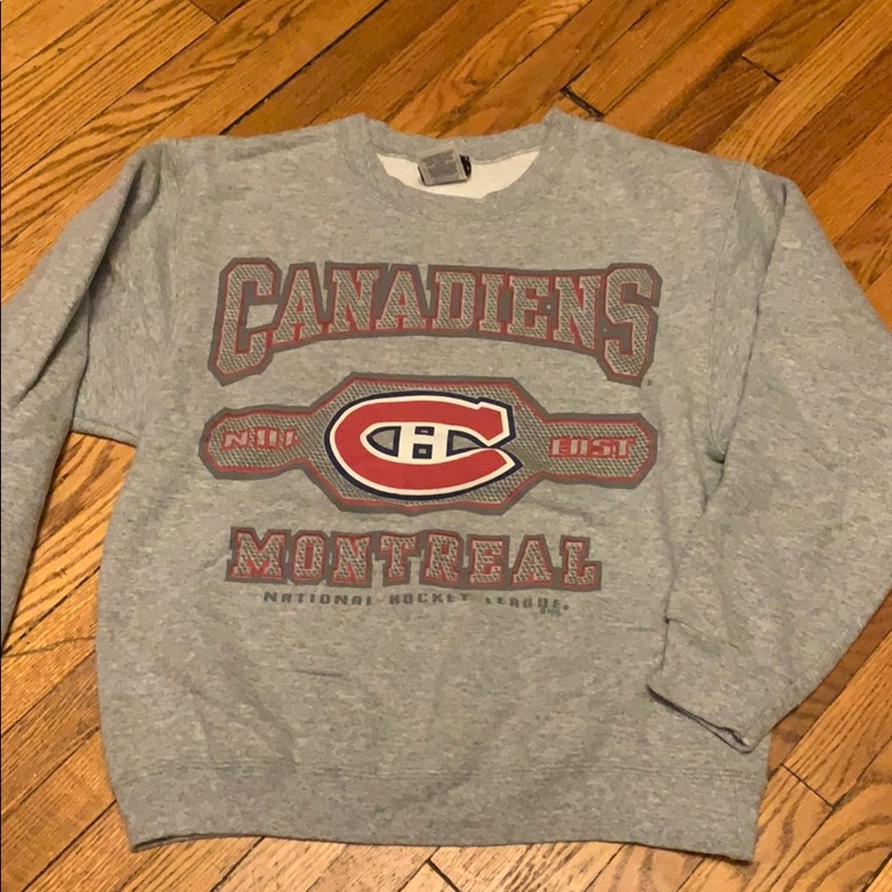 Vintage nhl crew neck